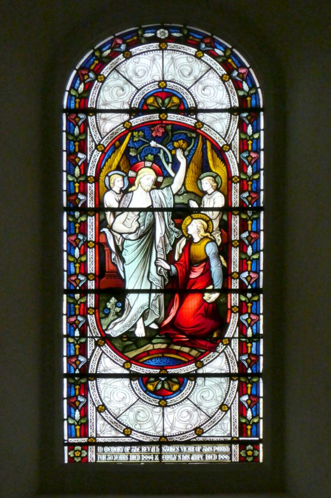 St. Thomas of Canterbury - Stained Glass Window Behind Altar